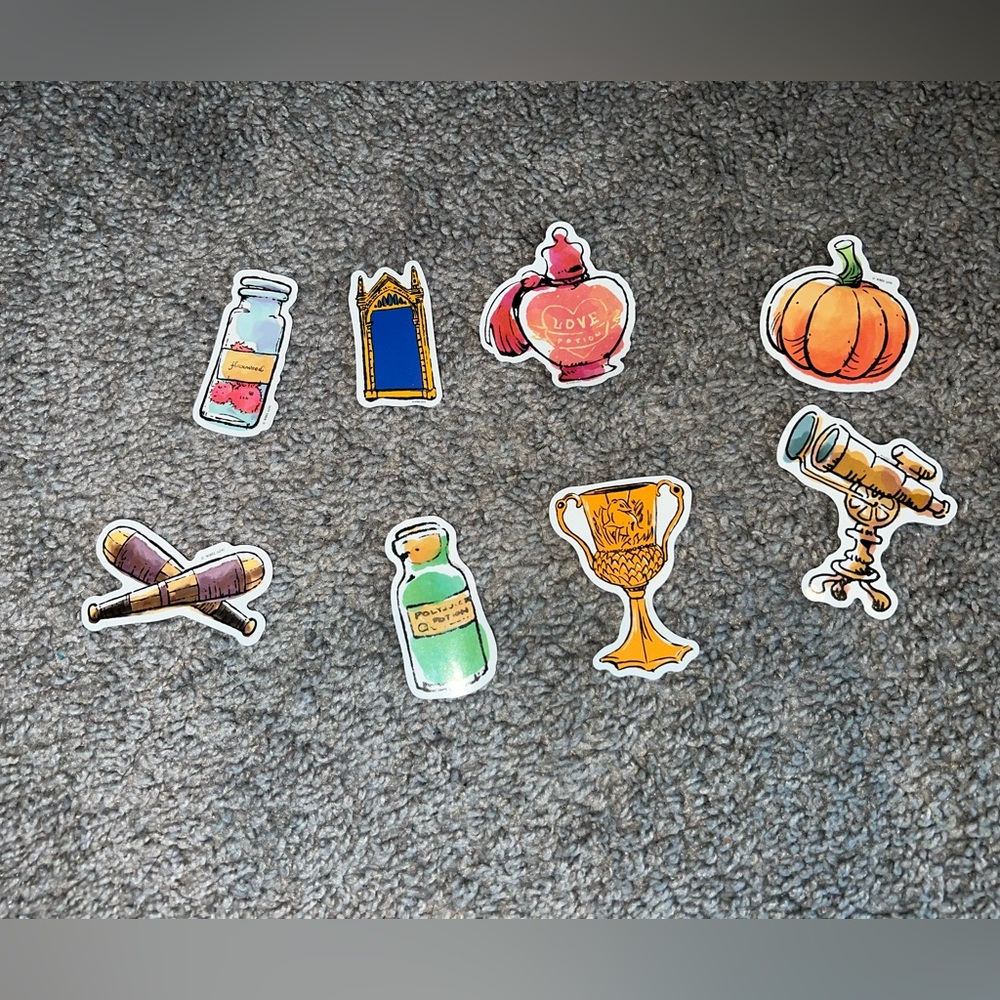 3 for $12 Harry Potter Decorative Stickers Set